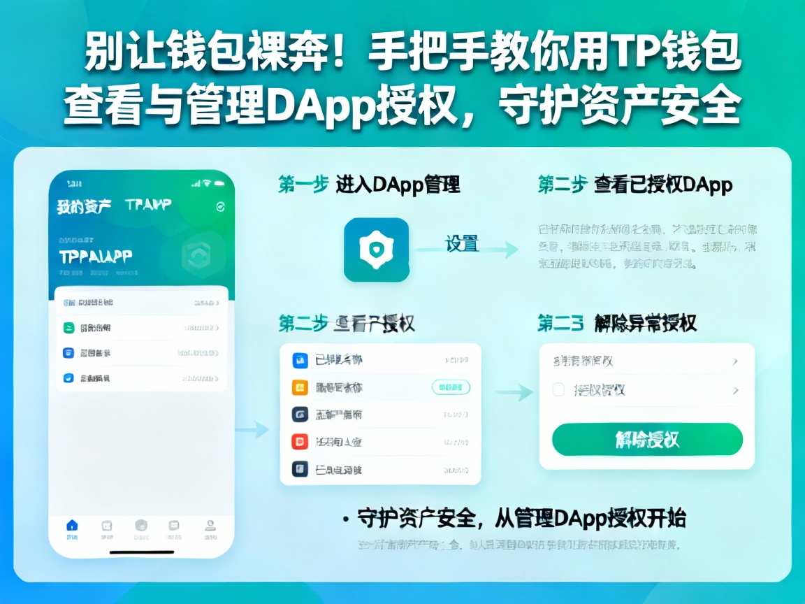 别让钱包裸奔！手把手教你用TP钱包查看与管理DApp授权，守护资产安全