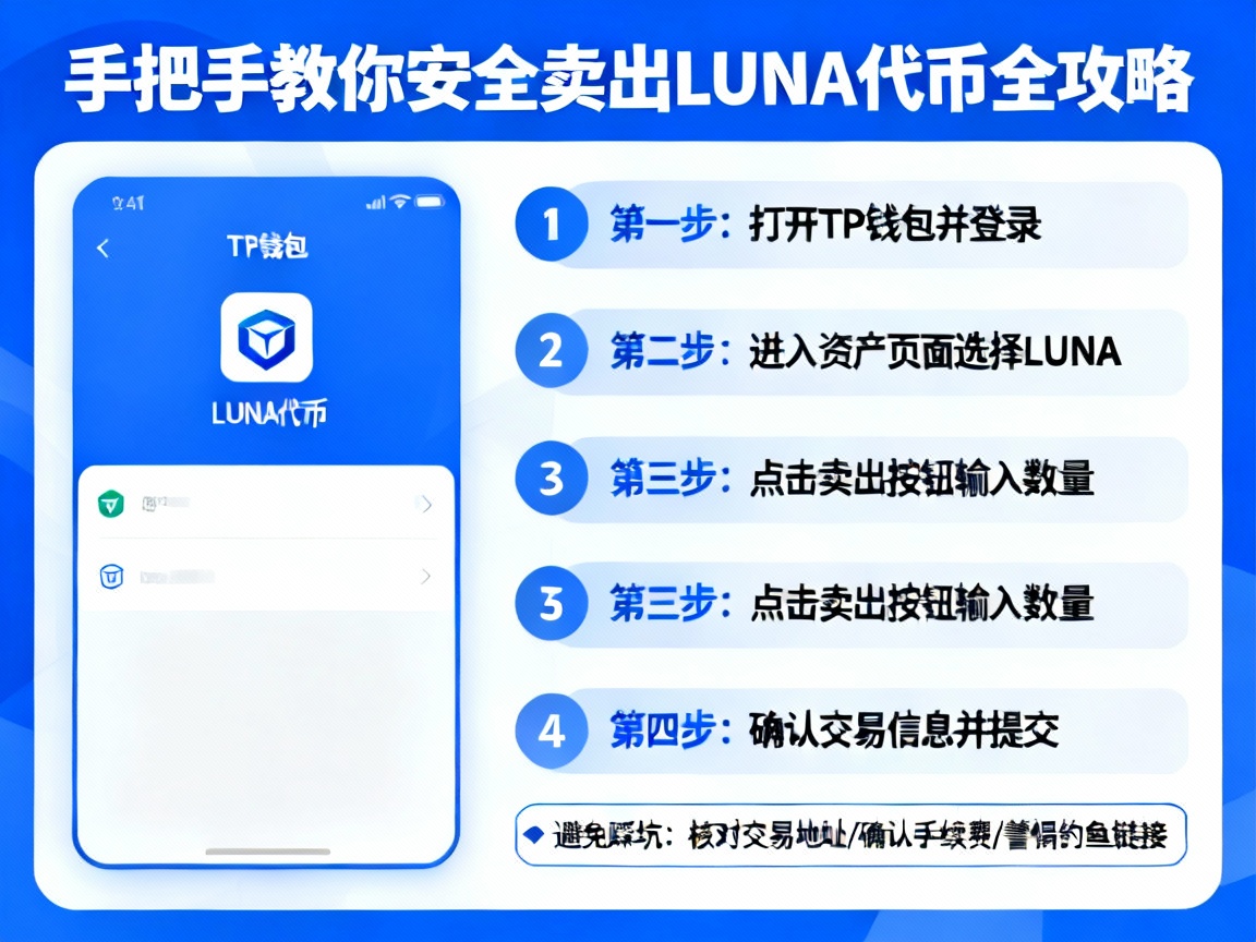 手把手教你，如何使用 TP 钱包安全卖出 LUNA 代币，避免踩坑全攻略