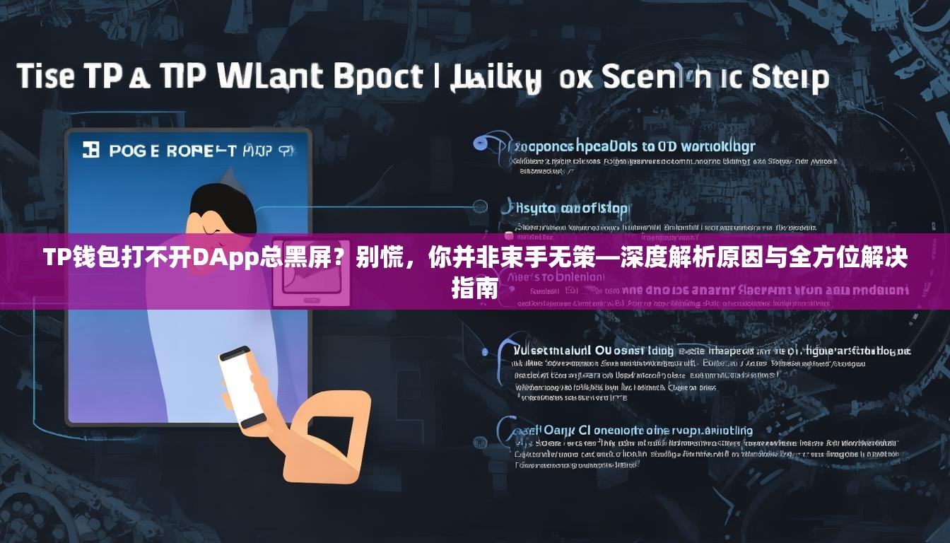 TP钱包打不开DApp总黑屏？别慌，你并非束手无策—深度解析原因与全方位解决指南