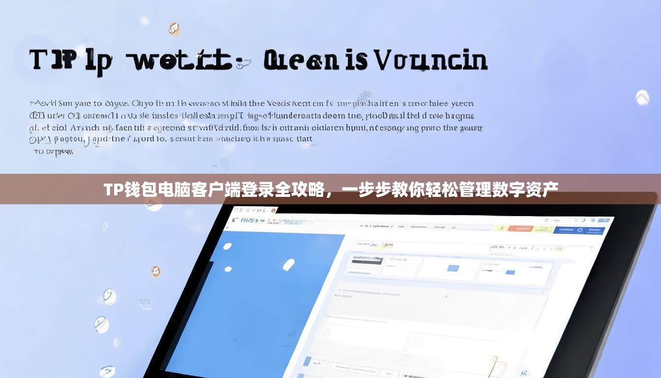 TP钱包电脑客户端登录全攻略，一步步教你轻松管理数字资产