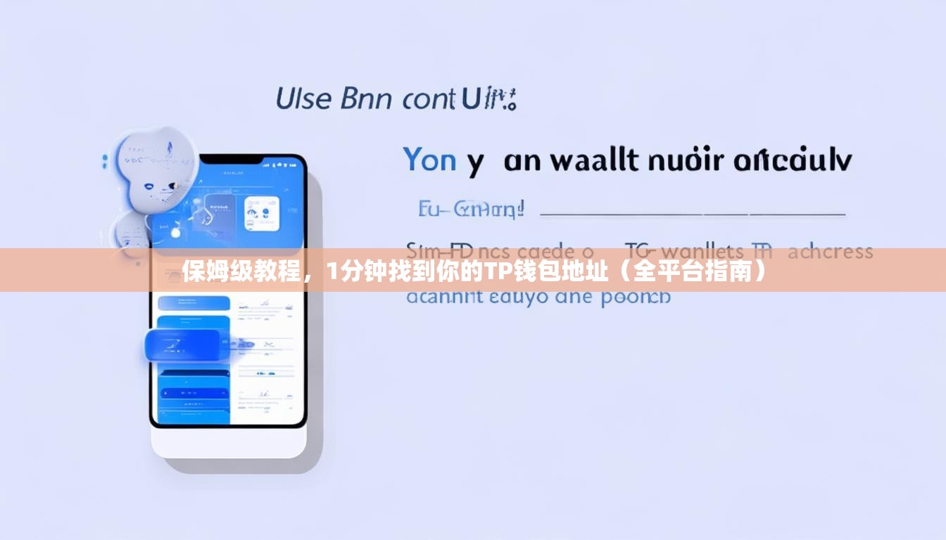 保姆级教程，1分钟找到你的TP钱包地址（全平台指南）