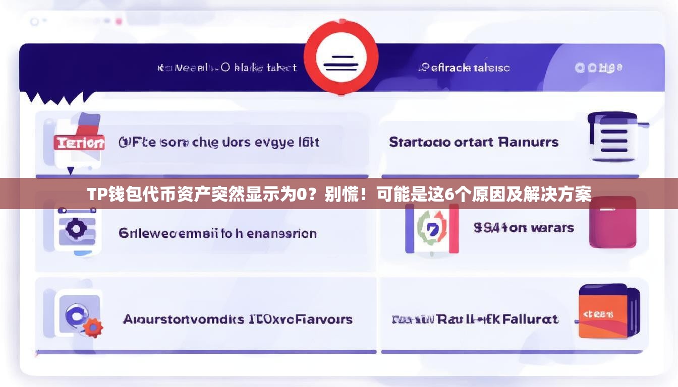 TP钱包代币资产突然显示为0？别慌！可能是这6个原因及解决方案