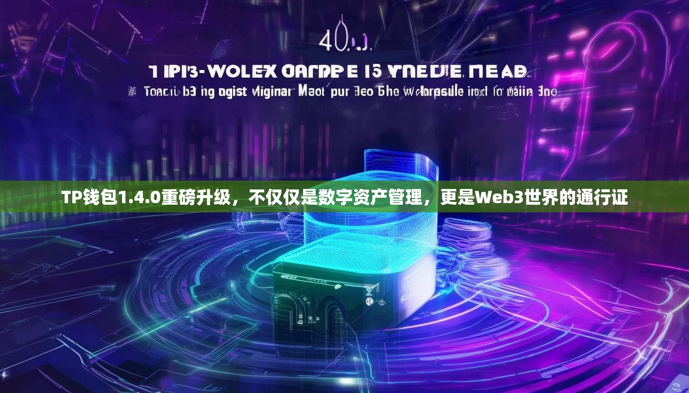 TP钱包1.4.0重磅升级，不仅仅是数字资产管理，更是Web3世界的通行证