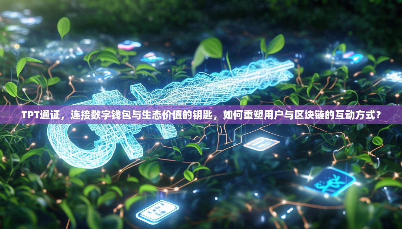 TPT通证，连接数字钱包与生态价值的钥匙，如何重塑用户与区块链的互动方式？