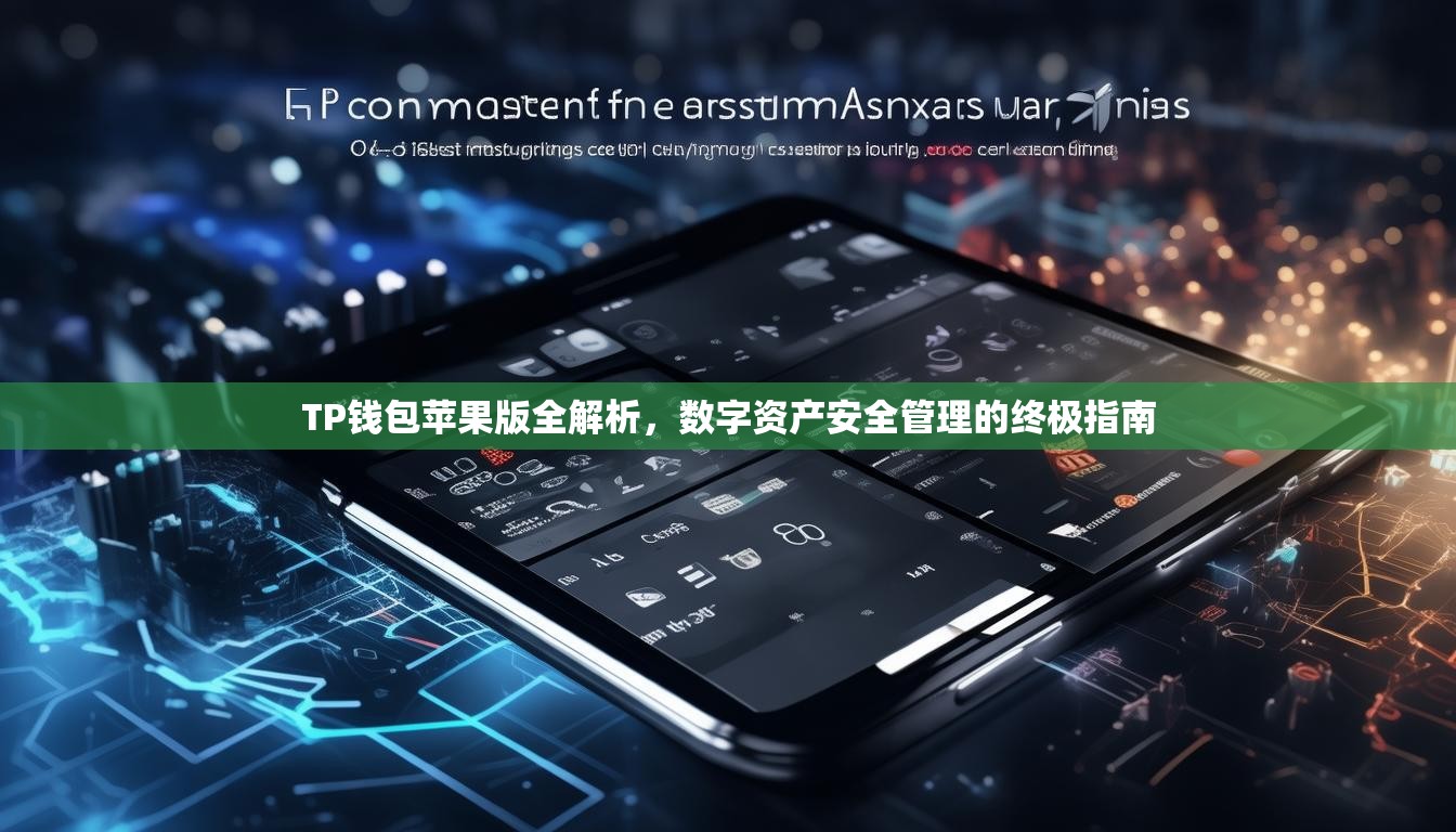 TP钱包苹果版全解析，数字资产安全管理的终极指南