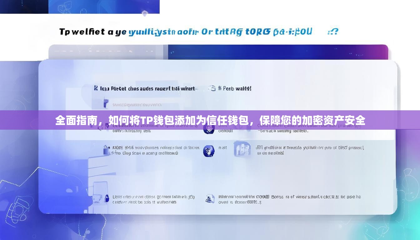 全面指南，如何将TP钱包添加为信任钱包，保障您的加密资产安全