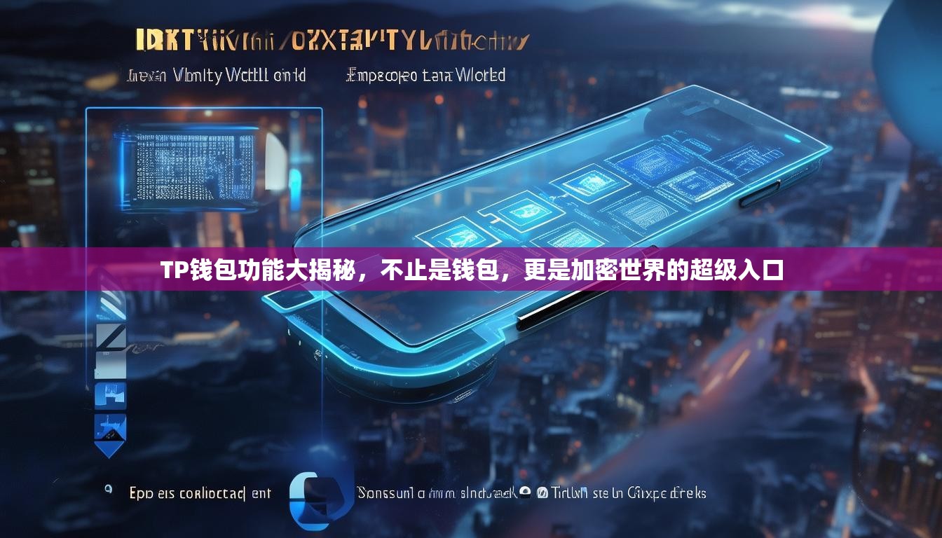 TP钱包功能大揭秘，不止是钱包，更是加密世界的超级入口