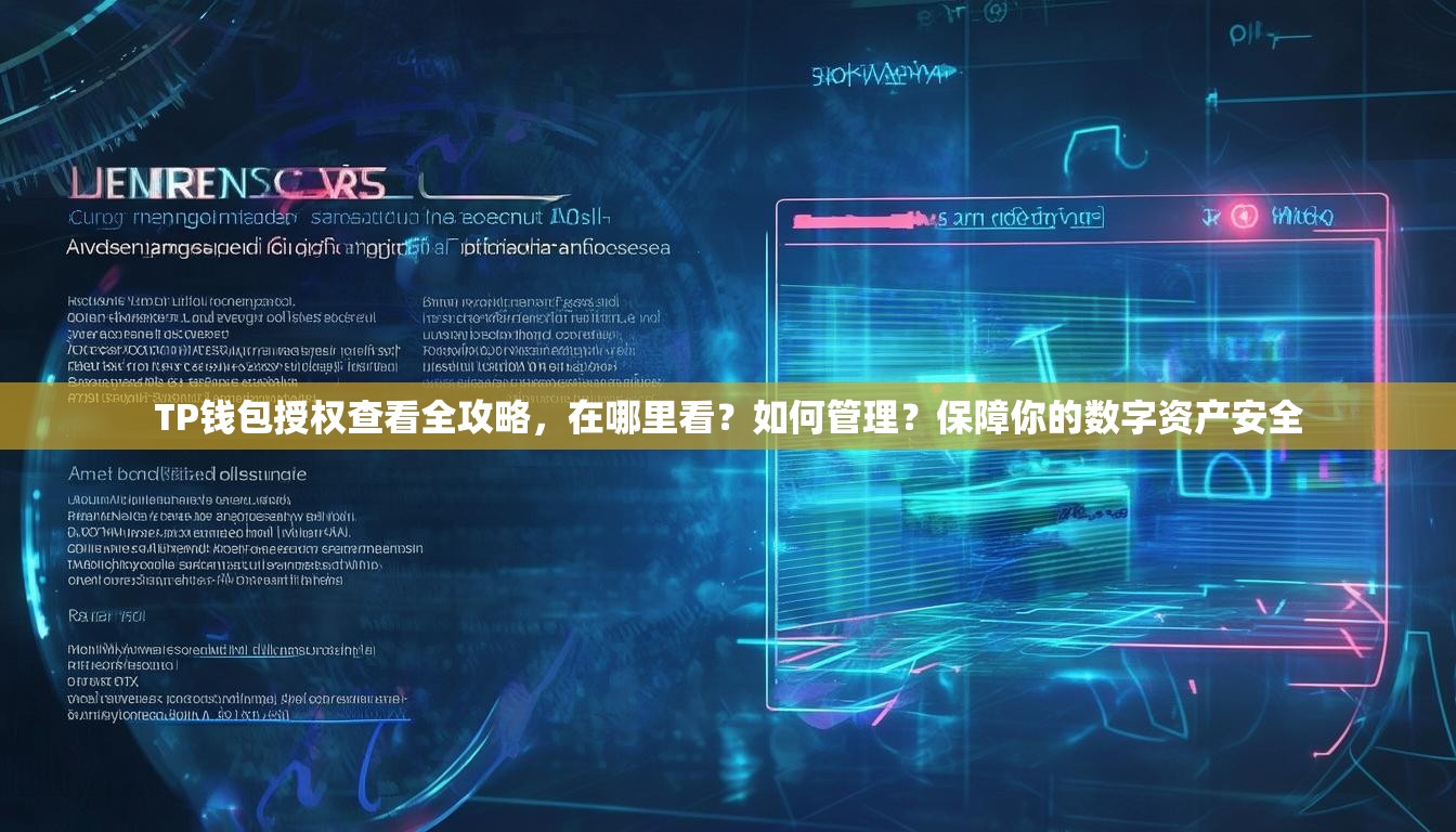 TP钱包授权查看全攻略，在哪里看？如何管理？保障你的数字资产安全