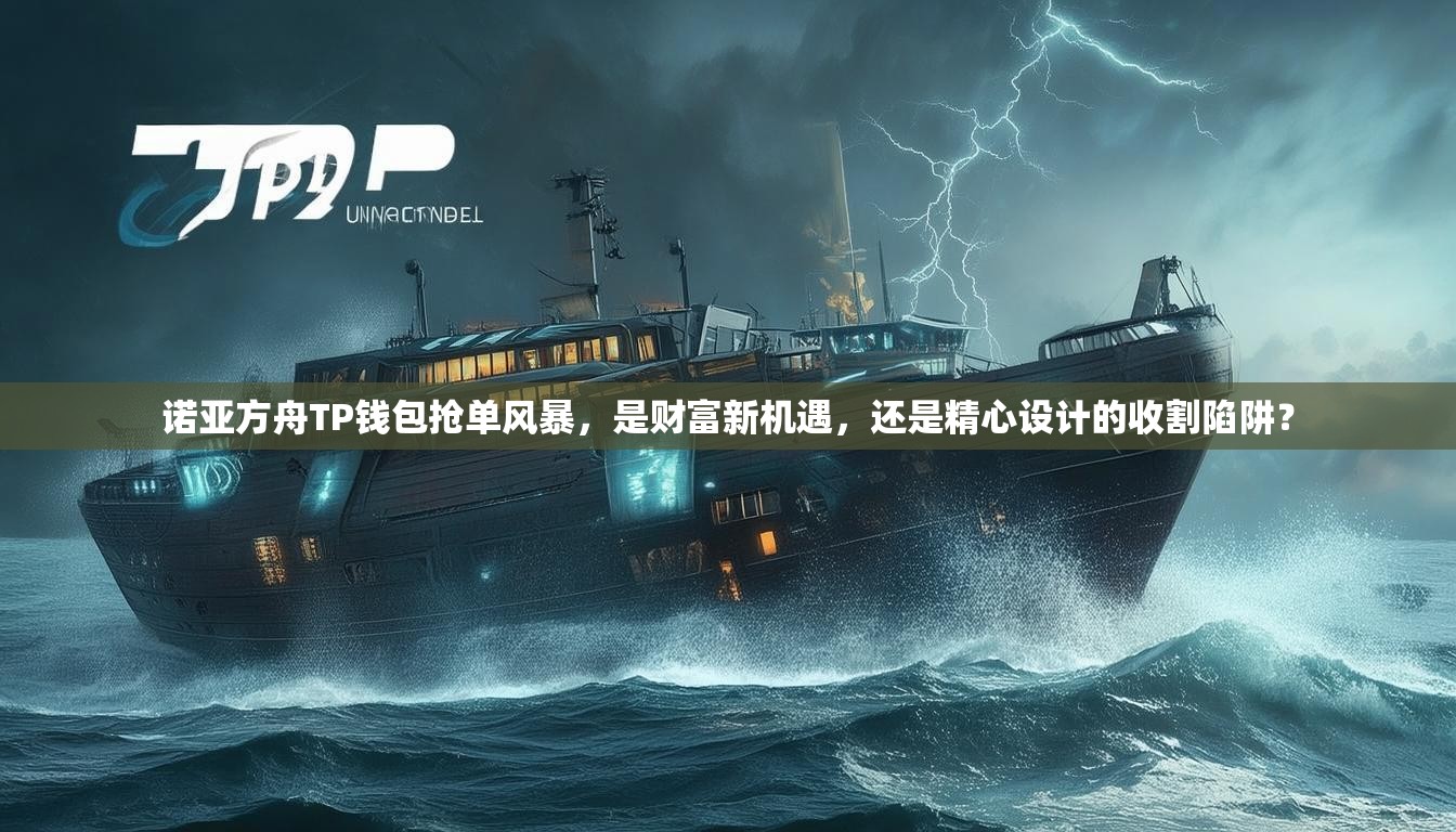 诺亚方舟TP钱包抢单风暴，是财富新机遇，还是精心设计的收割陷阱？