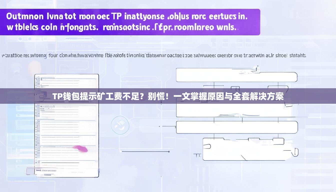 TP钱包提示矿工费不足？别慌！一文掌握原因与全套解决方案