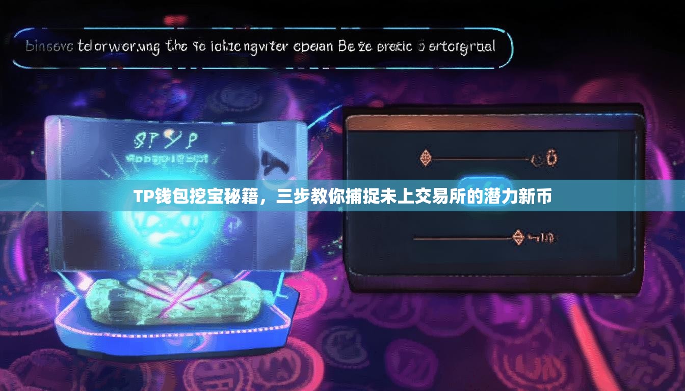 TP钱包挖宝秘籍，三步教你捕捉未上交易所的潜力新币